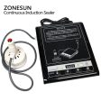 ZONESUN GLF-500F Microcomputer Hand-held Electromagnetic Induction Sealer Aluminum Foil Sealing Machine For Sale