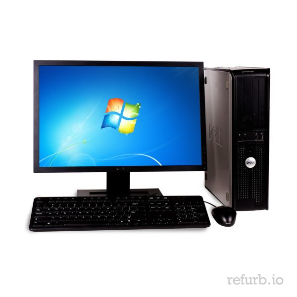 DELL GX755, INTEL QUAD CORE 2.3GHz, 4GB, 250GB, DELL 22  LCD For Cheap