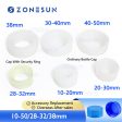 ZONESUN Cap screwing chuck, bottle cap adoptor of capping machine, silicone capping chuck,10-50mm, anti-wear Online Sale