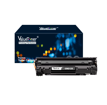 Valuetoner Compatible Toner Cartridge Replacement for Canon 125 CRG-125 Compatible with ImageClass MF3010, LBP6030w, LBP6000 Laser Printer (Black, 1 Pack) Supply