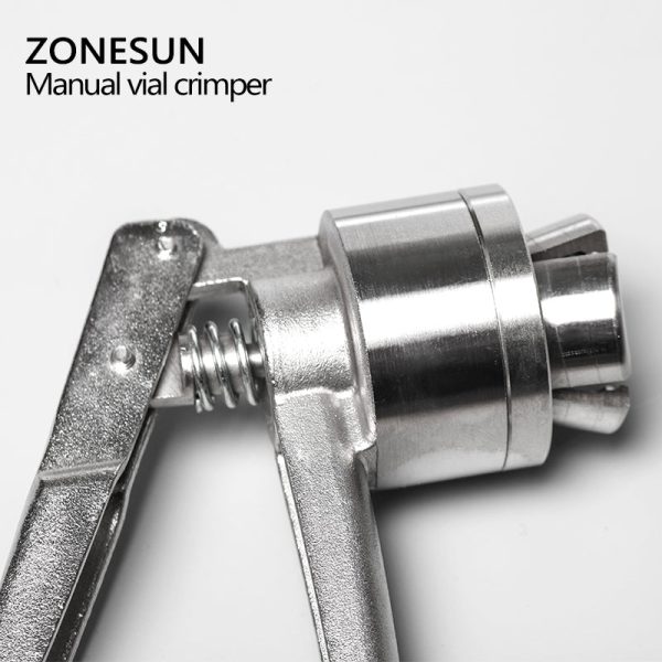 ZONESUN Manual Vial Crimper for Use with 20mm Crimp Seals Crimper Capper Vial Glass Drink Bottle Sealer Tool Fashion