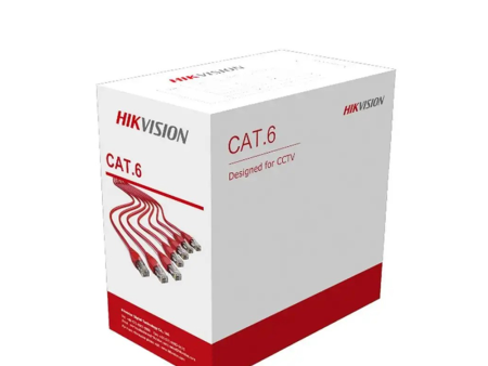 HIKVISION DS-1LN6U-SC0 305 m CAT6 UTP Network Cable (Solid Copper, 0.55 mm, Orange) Online now