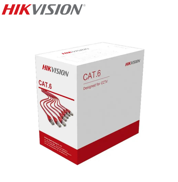 HIKVISION DS-1LN6U-SC0 305 m CAT6 UTP Network Cable (Solid Copper, 0.55 mm, Orange) Online now