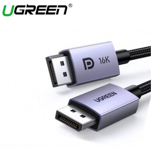 UGREEN DP 2.1 MALE TO MALE CABLE 16K@30HZ Online Sale