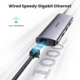 UGREEN USB-C TO 3*USB 3.0A + GIGABIT WITH 1 USB POWER PORT Supply