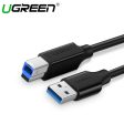 UGREEN USB-A 3.0 TO BM DATA CABLE (BLACK) Online Hot Sale