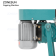 ZONESUN ZS-YG60B Semi-Automatic Electric 28-32mm Beer Bottles Crown Caps Crimping Machine Online