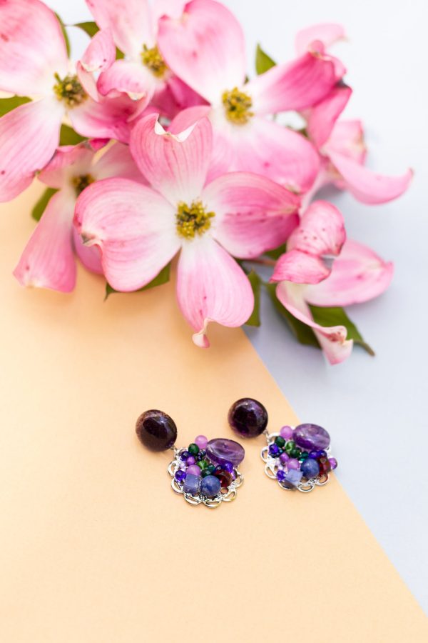 Charoite Earring Online