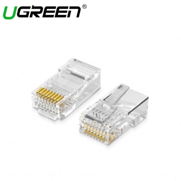 UGREEN CAT 6 UTP RJ45 CONNECTOR (1 10 50 100PCS) UTP UNSHIELDED MODULAR PLUGS Cheap