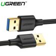 UGREEN USB-A 3.0 MALE TO MALE CABLE (BLACK) Online Hot Sale