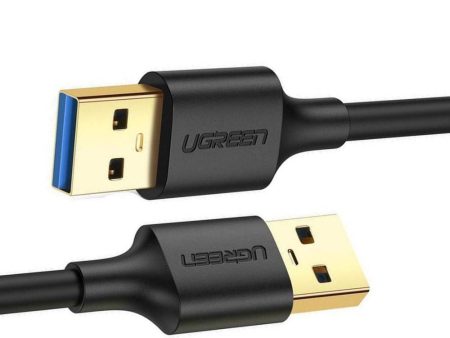 UGREEN USB-A 3.0 MALE TO MALE CABLE (BLACK) Online Hot Sale