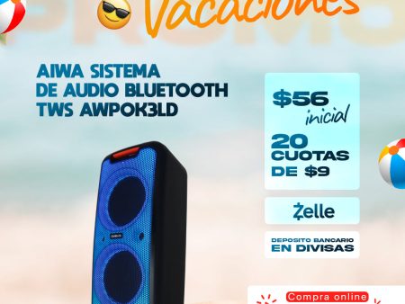 Aiwa | Sistema de Audio  | 1000W (AWPOK3LD) Supply