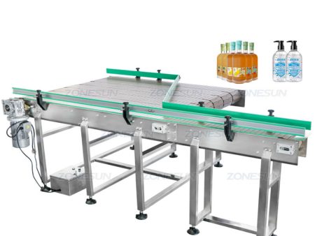 ZS-CB190 Automatic Round Plastic Bottle Unscrambler Glass Bottle Accumulation Table Conveyor Sorting Turntable Feeding Machine on Sale