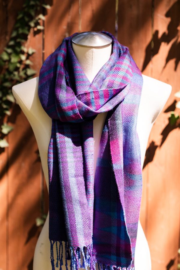 Borealis Variegated Woven Scarf Online