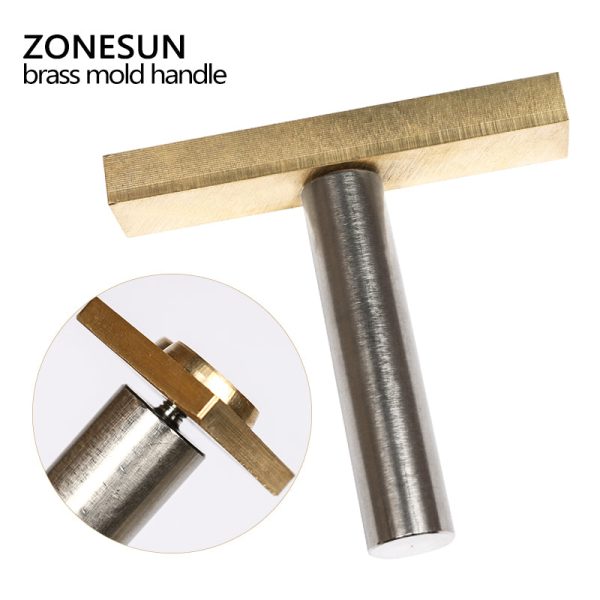 Stainless steel Hammering Handle for Leather Emboss (Cold Press), hammer Handle for Custom Leather Stamp(Hammering Handle) on Sale