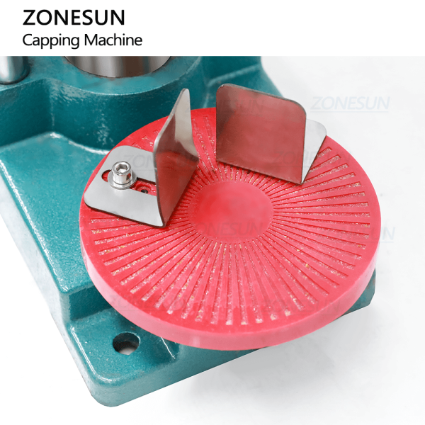 ZONESUN ZS-YG60B Semi-Automatic Electric 28-32mm Beer Bottles Crown Caps Crimping Machine Online