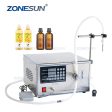 ZS-YG1 Semi-automatic Magnetic Pump Liquid Filling Machine For Water Perfume Juice Solvent Wine Supply