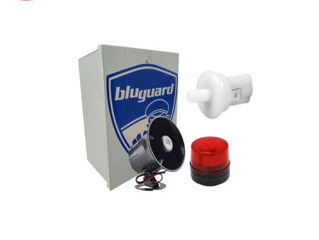 Bluguard Alarm Outdoor Siren Complete Set for Alarm System (Outdoor Siren, Strobe Light, Tamper Switch, Metal Box) Hot on Sale