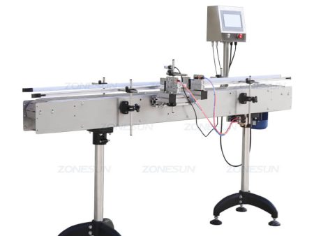 ZS-CB100P Automation Chain Flat Conveying Machine Conveyor Belt For Filling Machine Production System Supply