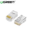 UGREEN CAT 6 UTP RJ45 CONNECTOR (1 10PCS) UTP UNSHIELDED MODULAR PLUGS Online Hot Sale