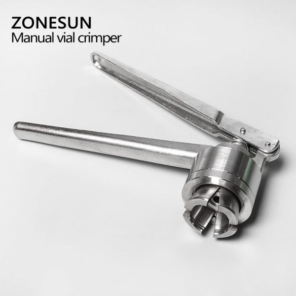 ZONESUN Manual Vial Crimper for Use with 20mm Crimp Seals Crimper Capper Vial Glass Drink Bottle Sealer Tool Fashion