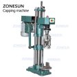 ZONESUN ZS-XG60 Semi-automatic Soda Water Drinks Liquor Spirits Bottle Pilfer Proof ROPP Capping Machine Online Hot Sale