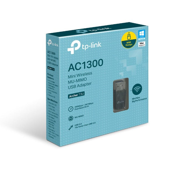 TP-Link Archer T3U AC1300 Mini Wireless MU-MIMO USB Adapter Cheap