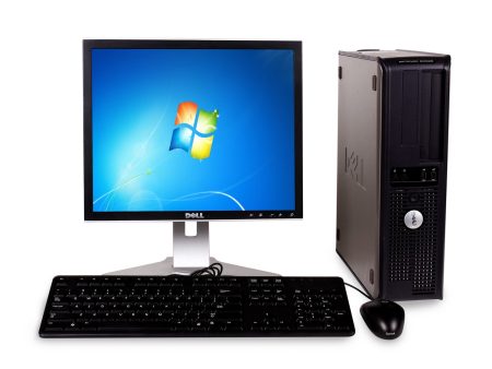 DELL GX620 DESKTOP ,2GB, 160GB HDD, DVD, DELL 17  FLAT SCREEN Online Sale