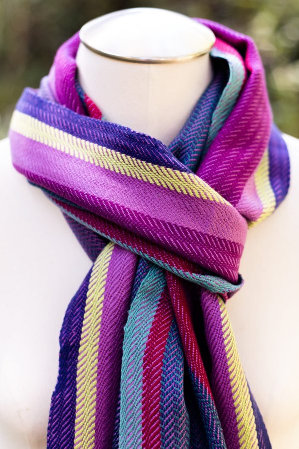 Orchid Woven Scarf Supply