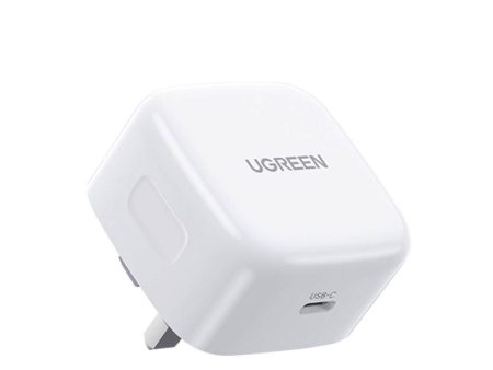 UGREEN 30W USB C PD GAN FAST CHARGER UK White Online Hot Sale