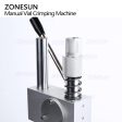 ZS-TVC2 Manual Flip-off Caps Solvent Bottle Capper Solvent Bottle Crimper Vial Capping Machine Online now