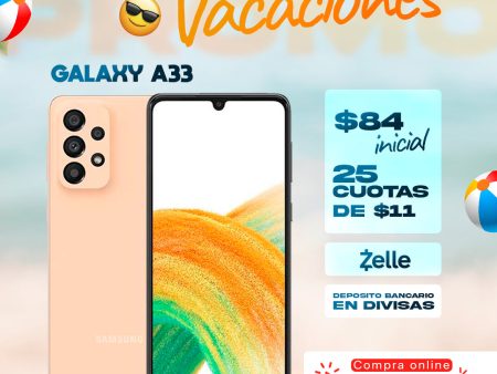 SAMSUNG GALAXY A33 (6GB + 128GB) (5G) Discount