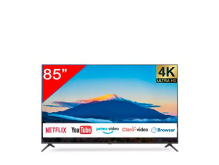 Aiwa TV | Serie G | 85 pulgadas | LED | ULTRA HD 4K | Smart (AW85B4KFG) For Cheap