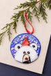 Snowy Polar Bear Ornament Hot on Sale