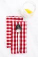 Gingham Napkins – Set  of 2 Online now