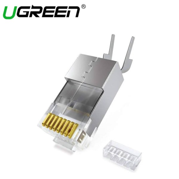 UGREEN CAT 7 FTP RJ45 CONNECTOR (10PCS) MODULAR PLUGS For Cheap