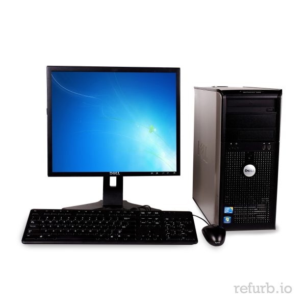 DELL GX380 DESKTOP, 4GB, 250GB HDD, 19  MONITOR on Sale