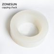 ZONESUN Capping Machine Chuck Rubber Mat for Capper 28-32mm 38mm Round Plastic Bottle With Security Ring Silicone Capping Chuck Discount