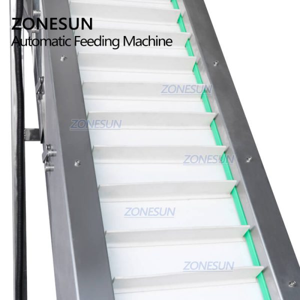 ZONESUN ZS-SLJ2 Nuts Granule Bucket Inclined Elevator Conveyor Belt Grain Feeding Machine For Sale