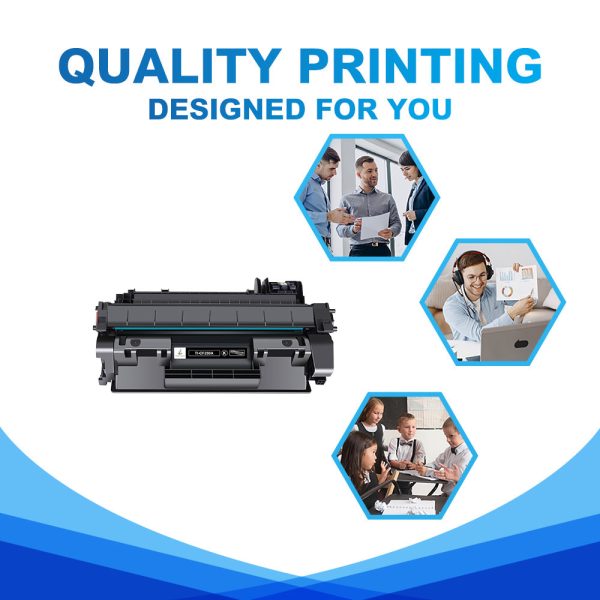 Compatible HP 80A CF280A Black Toner Cartridge 5-Pack Cheap