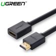 UGREEN HDMI 2.0 MALE TO FEMALE EXTENSION CABLE (BLACK) Online Hot Sale