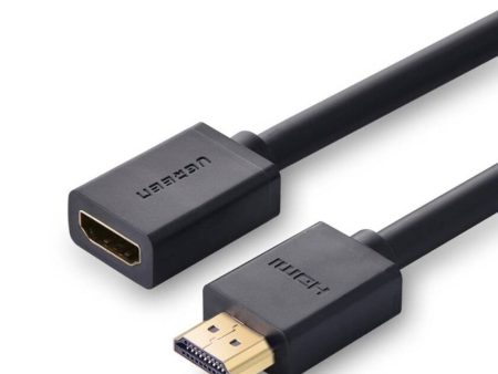 UGREEN HDMI 2.0 MALE TO FEMALE EXTENSION CABLE (BLACK) Online Hot Sale