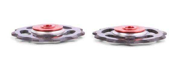 Carbon Fiber Jockey Wheels with Ceramic Bearings Online now