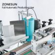 ZS-FAL180C3 Automatic Watercolor Essential Oil Eye Drop Liquid Vial Bottles Filling Capping And Labeling Machine For Cheap