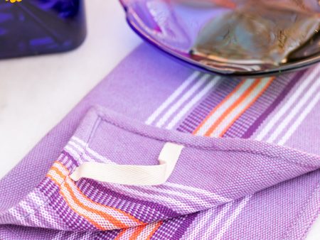 Lilac Forever Dishtowel Online now