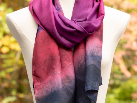 Zinnia Tie Dye Scarf Online