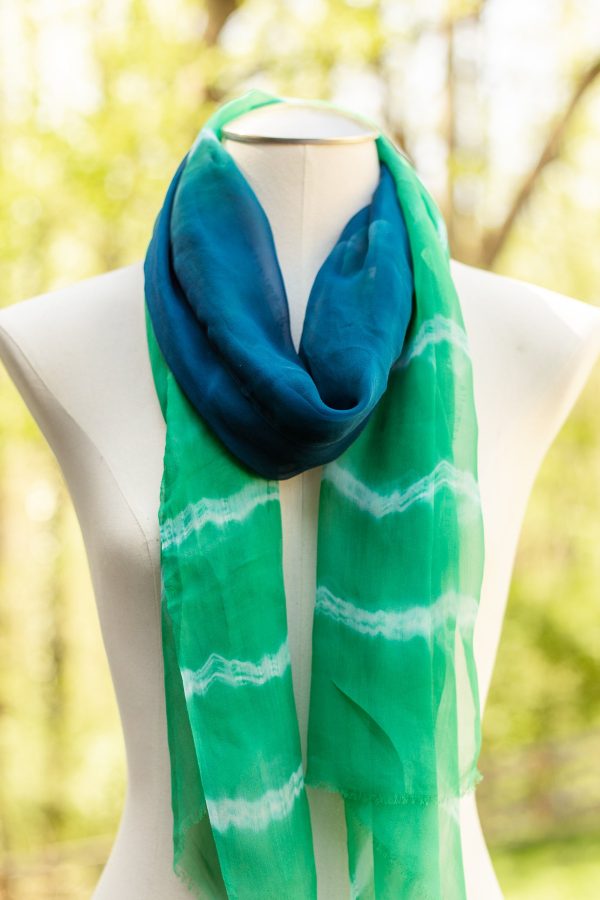 Girona Tie Dye Scarf For Cheap