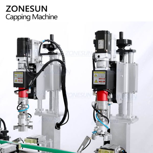 ZONESUN ZS-XG440T2 Automatic Hot Sauce Fruit Jam Metal Lug Caps Beverage Twist-off Caps Glass Bottle Capping Machine Online Sale