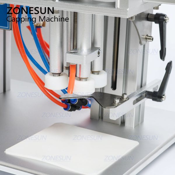 ZONESUN ZS-XG6100 Small Desktop Bottle Capping Machine For Water Beverage Smoking Oil Bottles Discount