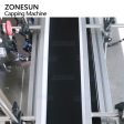 ZONESUN ZS-XG1870M Compact Desktop Plastic Spray Bottles Capping Machine For Energy Drinks Chocolate Jam Body Lotion Caps Screwing Machine on Sale